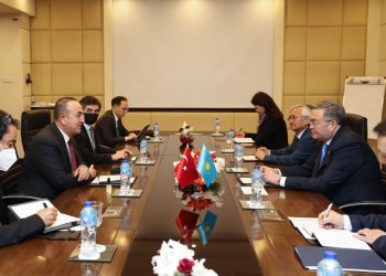 Kazakistan Dışişleri Bakanıyla Görüşmemiz