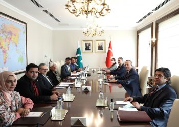 Pakistan Meclisi Parlamento Dostluk Grubu üyeleriyle Görüşmemiz