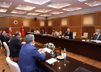 Danimarka Eski Dışişleri Bakanı Martin Lidegaard ve Danimarka Parlamentosu Dış Politika Komisyonu üyeleriyle Görüşmemiz