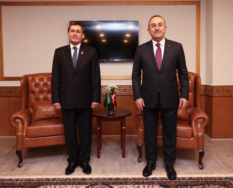 Türkmenistan Dışişleri Bakanı Raşid Meredov’la Görüşmemiz