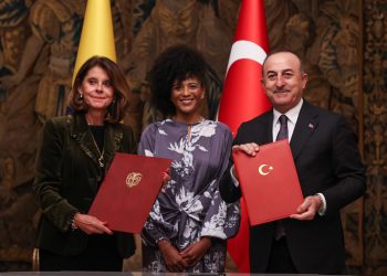 Kolombiya Cumhurbaşkanı Yardımcısı ve Dışişleri Bakanı Marta Lucia Ramirez’le Görüşmemiz