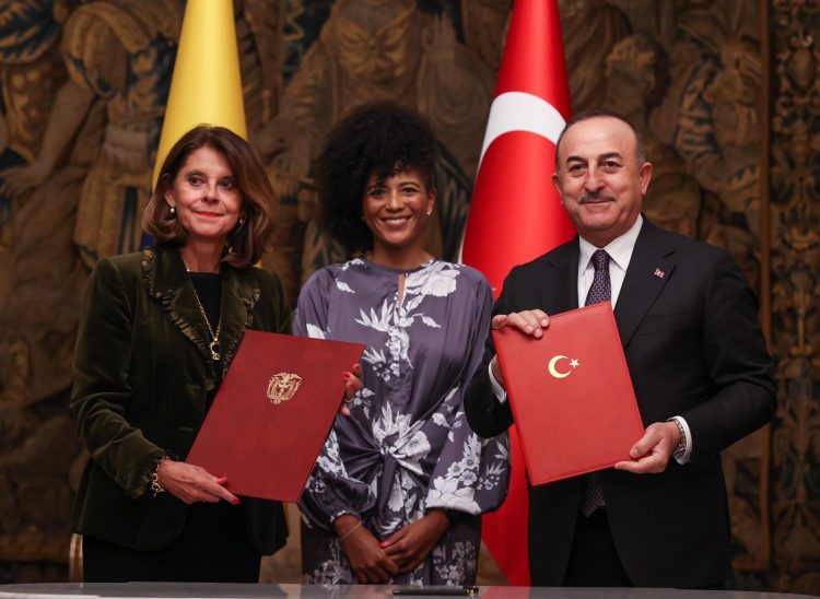 Kolombiya Cumhurbaşkanı Yardımcısı ve Dışişleri Bakanı Marta Lucia Ramirez’le Görüşmemiz