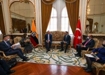 Ekvator Dışişleri Bakanı Juan Carlos Holguin ile Görüşmemiz