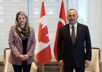 Kanada Dışişleri Bakanı Melanie Joly ile Görüşmemiz