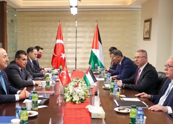 Filistin Dışişleri Bakanı kardeşim Riyad Malki ile Görüşmemiz