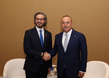 Arjantin Dışişleri Bakanı Cafiero ile Görüşmemiz