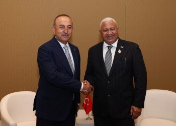 Fiji Başbakanı ve Dışişleri Bakanı Bainimarama ile Görüşmemiz