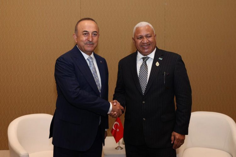 Fiji Başbakanı ve Dışişleri Bakanı Bainimarama ile Görüşmemiz