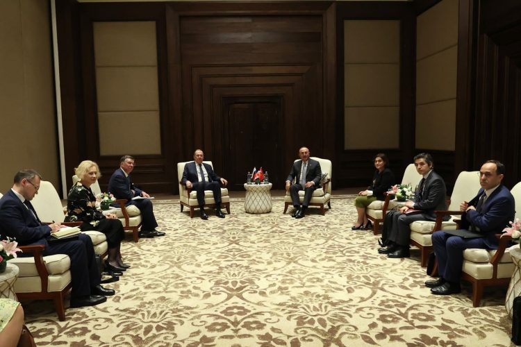 Rusya Federasyonu Dışişleri Bakanı Sergey Lavrov ile Görüşmemiz