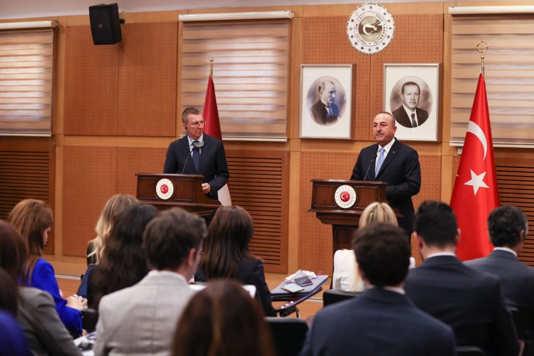 Letonya Dışişleri Bakanı Edgars Rinkēvičs’in Ziyareti