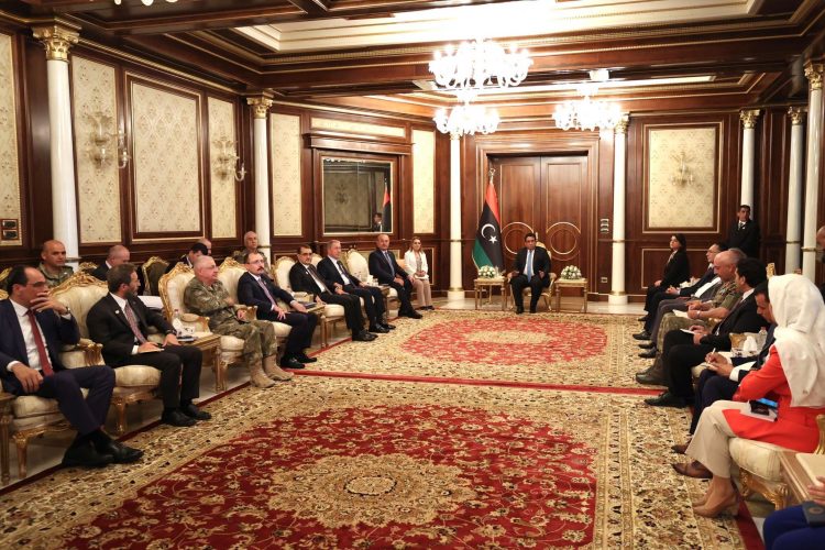 Libya Başkanlık Konseyi Başkanı El-Menfi‘yle Görüşmemiz