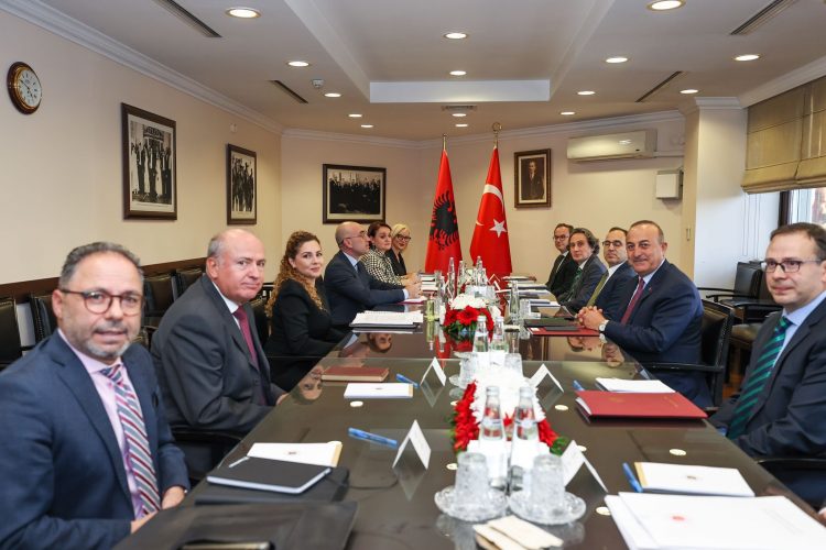 Arnavutluk’un Dışişleri Bakanı Olta Xhaçka’nın Ziyareti