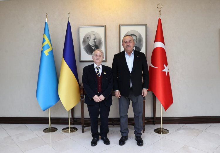 Deprem felaketi sonrası Ankara’yı ziyaret eden Kırım Tatar Türklerinin lideri ve Ukrayna Milletvekili Mustafa Kırımoğlu’nın Ziyareti